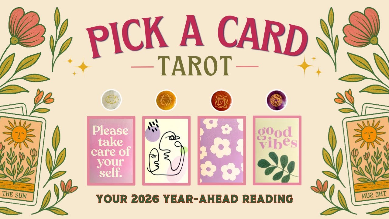 YOUR 2026 ENERGY FORECAST | Year-Ahead Pick a Card Tarot Reading