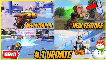 🔥BGMI 4.1 Update - Glacier Returns in FROSTY FUNLAND Winter Mode, Rocket Launcher and New Features! 