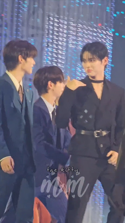 Woonhak & Yujin and Taesan & Hanbin interaction at MAMA 2024 #BOYNEXTDOOR #zerobaseone #onedoor #zb1