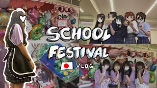 🇯🇵school festival day☆ [japan vlog#2]