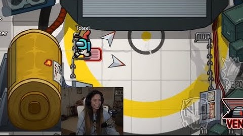 Disguised Toast knows Valkyrae is in the Vent without even seeing her