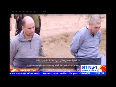 Estado Islámico difunde video en el que presuntamente un niño ejecuta a dos agentes rusos