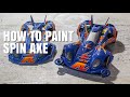 How To Airbrush Paint Spin Axe Tamiya Mini 4WD