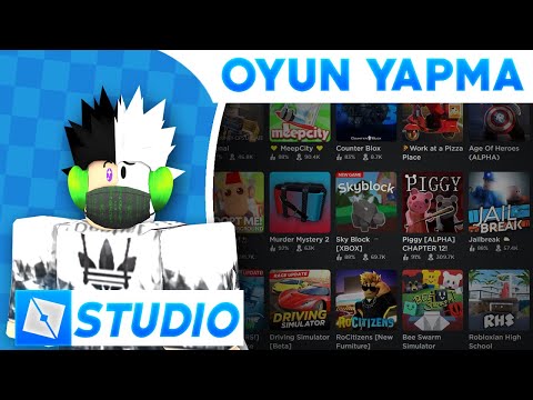 Roblox Studio Oyun Yapma Roblox Studio Dersleri Youtube - roblox studio parkur yapma 1 pluginler ve duvarlar