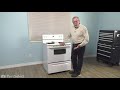 Replacing your Frigidaire Range Leveling Leg Assembly