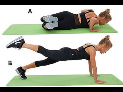4 Fast Booty and Ab Exercises  | Tracy Anderson | Health