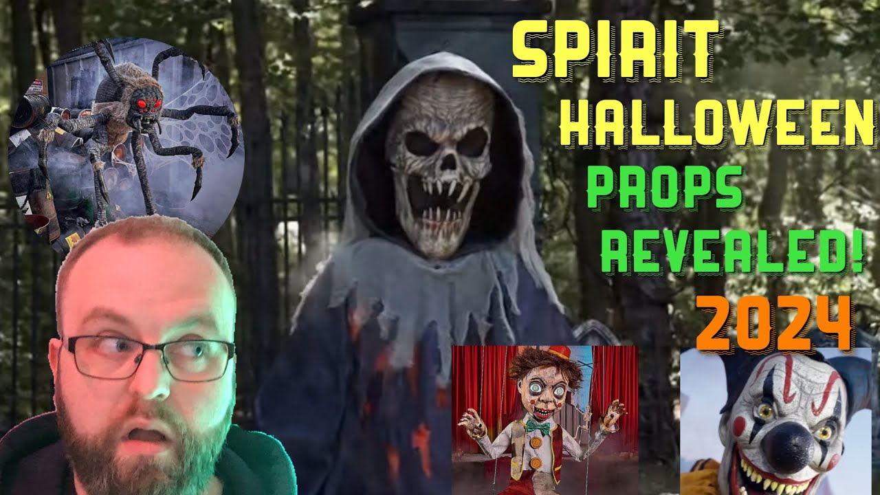 SPIRIT HALLOWEEN Props Revealed 2024 Late to the Party Review YouTube