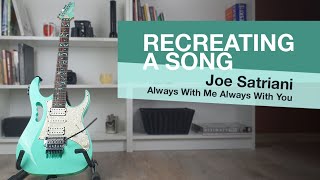 Recreating Joe Satriani's "Always With Me Always With You" using pots and a sugar container