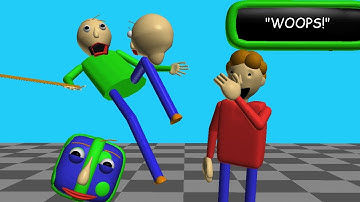 Student Gives Baldi a present.