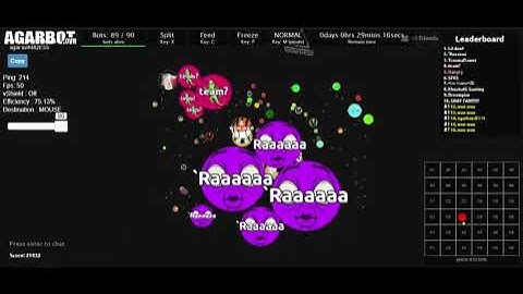 *INSANE* | 100 MASS BOTS IN AGARIO | agarbot.ovh || BEST AGARIO BOTS UP TO DATE!!! // Agar.io *2021*