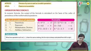 Ch 5  | Future India | Computer | Class 6 | Formulas in Ms Excel 2007  | For children