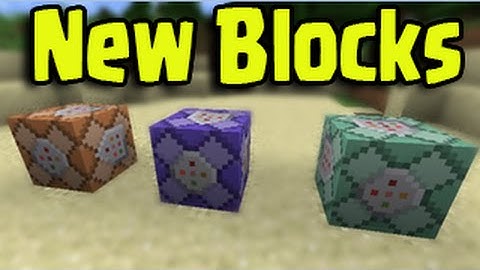 Minecraft 1.9 Update - NEW COMMAND BLOCKS GAMEPLAY (15w34a)