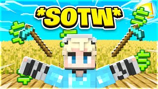 BECOMING THE BEST FARMER ON UNIVERSES (SOTW)!!! | OPLegends | Minecraft Universes