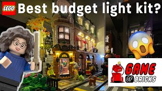 In Depth Review - Game of Bricks Light kit for the LEGO Boutique Hotel - 10297 screenshot 5