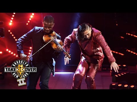 Shinsuke Nakamura's entrance: NXT TakeOver: Brooklyn II, only on WWE Network