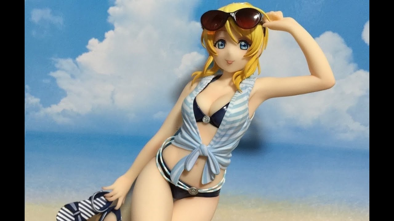 かしこいかわいいエリーチカ 絢瀬絵里 水着ver フィギュア アルター Youtube