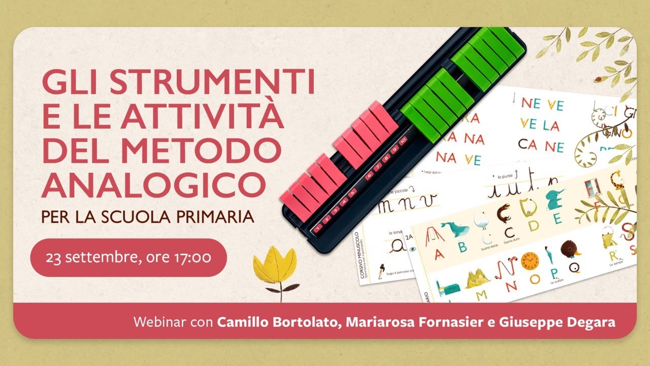 Gli strumenti e le attività curricolari del Metodo Analogico per la scuola  primaria. 