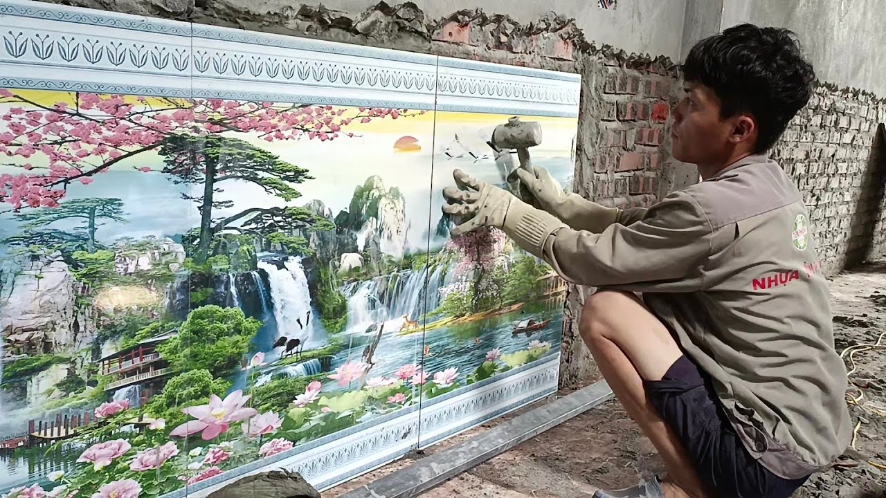 Hướng Dẫn Ốp Gạch Chân Tường 900x600 Đẹp Chuẩn Từng cm |Góc Xây Dựng Thi công xây dựng