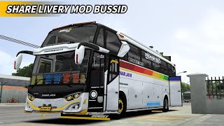 SHARE‼️LIVERY SINAR JAYA MOD BUSSID JB3+SHD KVART X MHD CONCEPT screenshot 1
