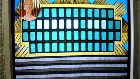 Playstation Wheel of Fortune Run Game 21 Part 3