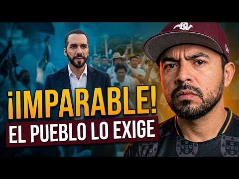 ¡IMPRESIONANTE! La Libertad Sur pide la reelección de Nayib Bukele 😮