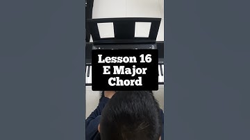 Piano Lesson 16 | E Major Chord