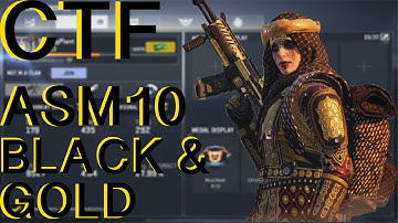 COD Mobile: ASM10 Black and Gold Gameplay | Capture The Flag Game Mode Is NOW Permanent! | CTF