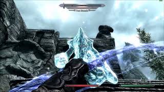 Skyrim - best attack from a bow ever (glitch)