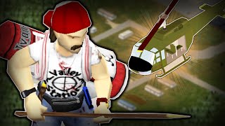 I Was NOT Prepared For The Helicopter Event | Project Zomboid Trailer Park Only #4