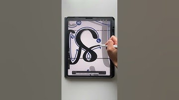 Link in description box 💕 #calligraphy #procreate #shorts