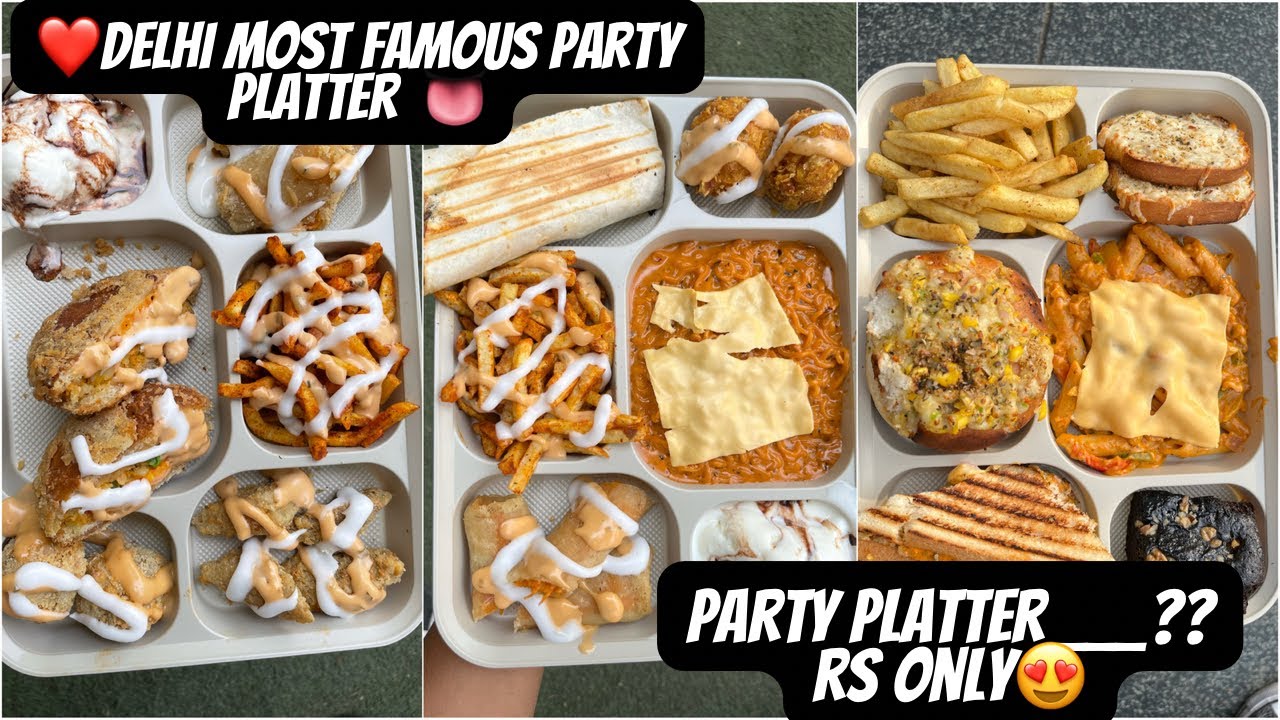 Delhi’s Most Famous Platter Party Platter 7+1 Platter Hashtags