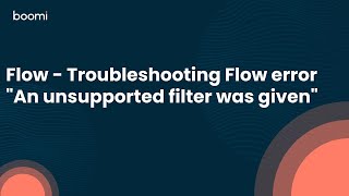 Famous Flow - Troubleshooting Flow error "An unsupported filter was given" Net Worth