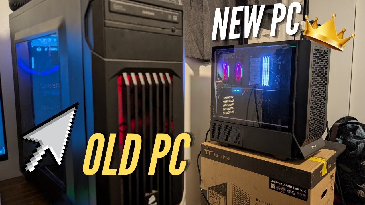 My 10 Year Old Gaming PC vs My New 2026 Build — The Difference Is Insane