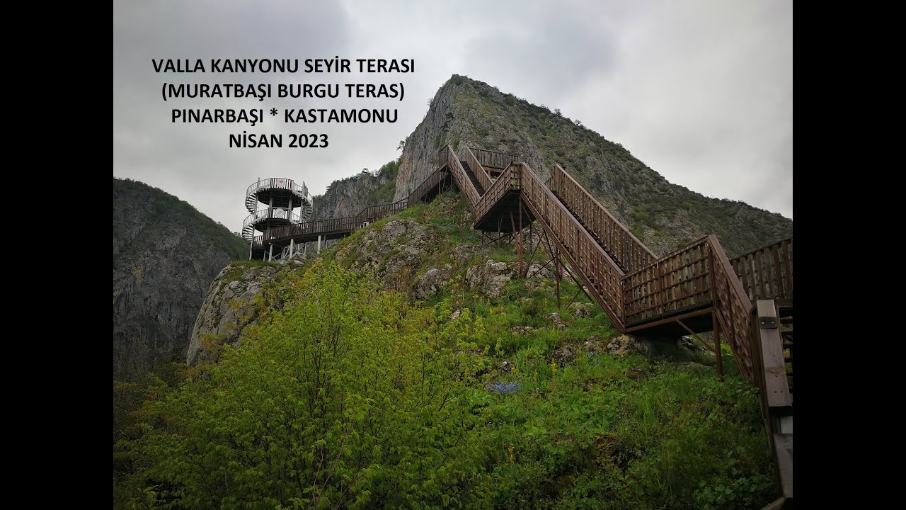 Kanlı Çay İle Devrekani Çayının Birleştiği Noktada Valla Kanyonuna Bakan Valla (Burgu) Seyir Terası