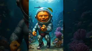 Brainrot underwater