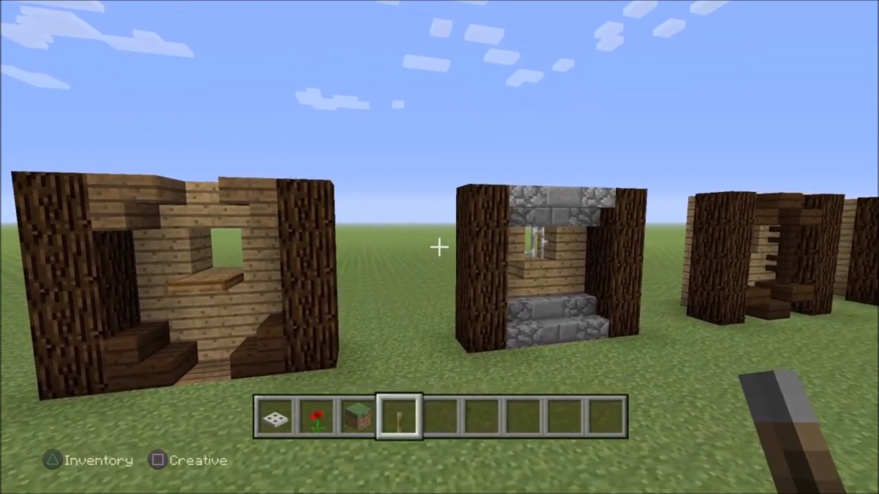 Download Minecraft House Wall Designs PNG // Minecraft Ideas Collection