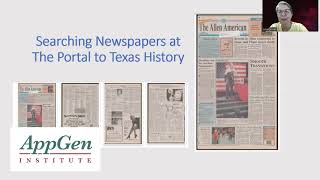 Searching Portal to Texas History for Newspapers