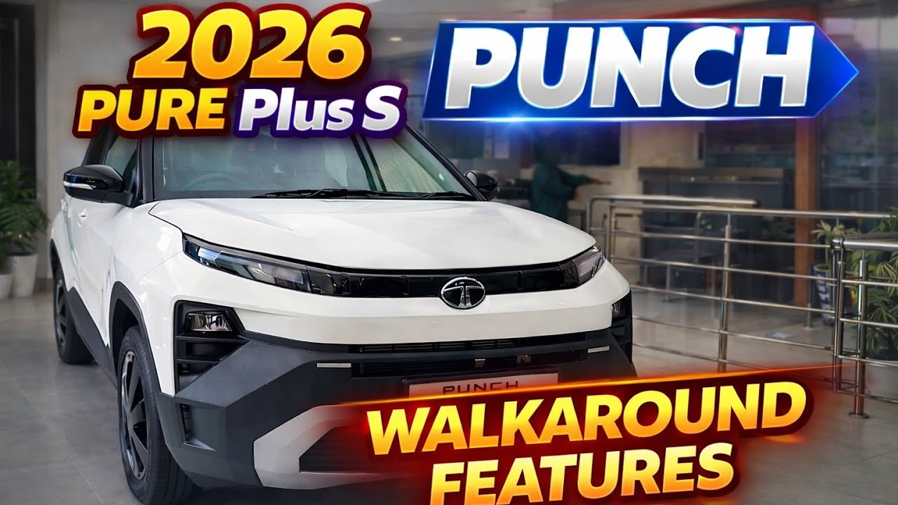 Tata Punch Facelift 2026 Pure Plus CNG Walkaround With Features