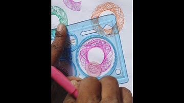 Amazing #spirograph #art #viral #shorts #asmr #shortvideo #satisfying #pattern #spirographbychandan