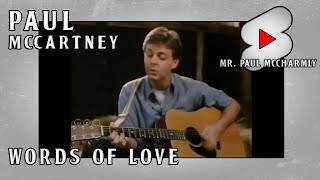 Paul McCartney - Words Of Love🧡 #Shorts