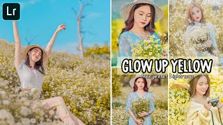 Tutorial edit foto ala selebgram filter glow up yellow | free preset Lightroom | RS Photoshop screenshot 4