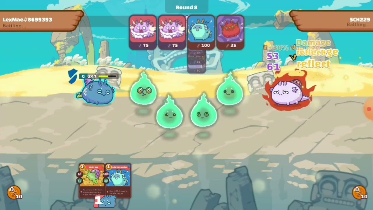 Shrimpinator vs. God Rep | Axie Infinity Classic | Video Replay