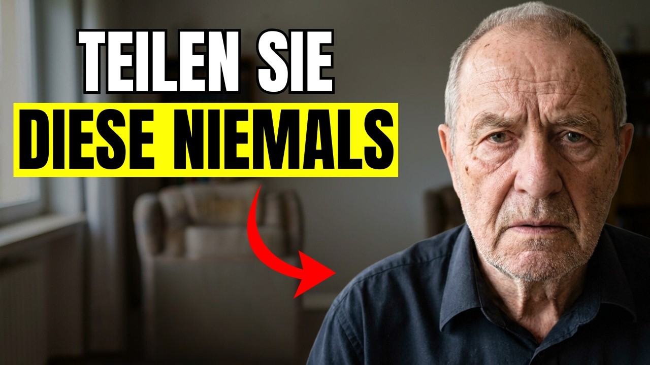 5 Geheimnisse, die Sie nach dem 65. Lebensjahr NIEMALS mit Ihrer Familie teilen sollten!