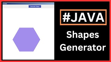 Java Project Tutorial - How To Create a Shapes Generator Project in Java Netbeans