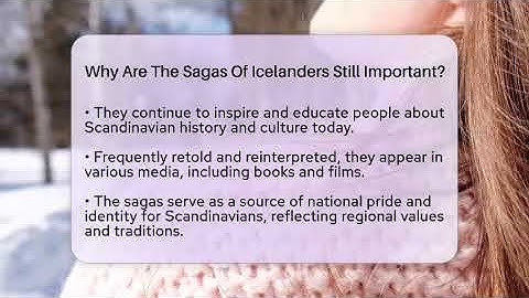 Why Are The Sagas Of Icelanders Still Important? - Unmapping Scandinavia