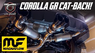 Toyota Corolla GR Magnaflow NEO series Cat-Back Performance Exhaust!