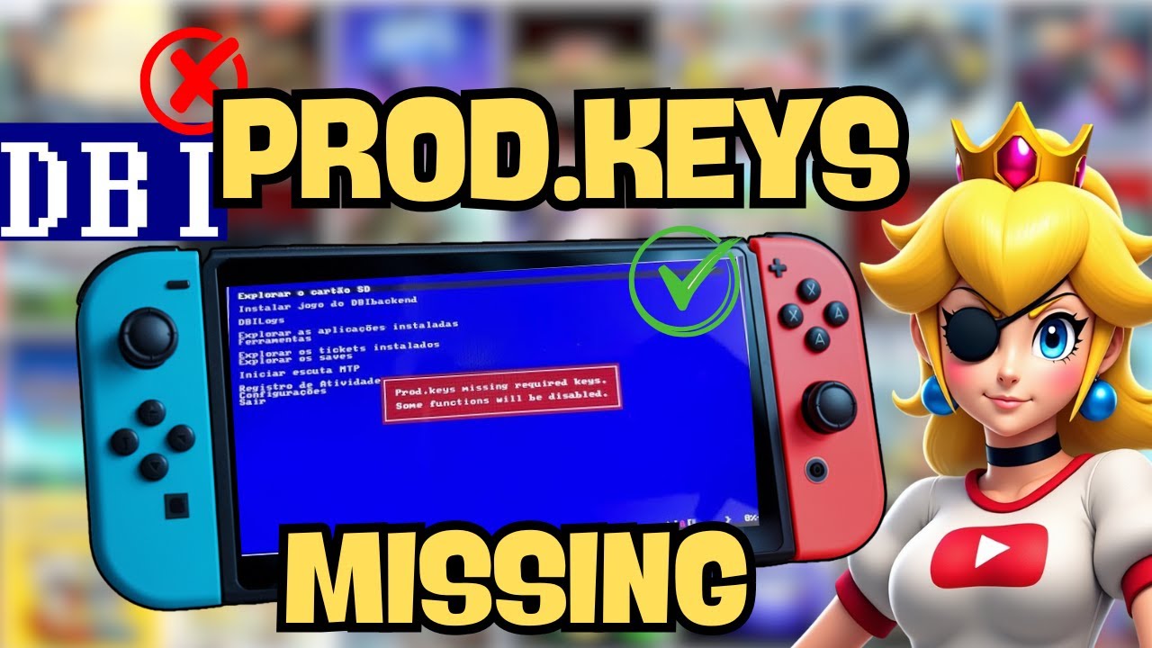 Erro Prod.Keys Missing no CNX 20.4.1 (2025) – Como Resolver no Switch