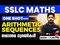 Sslc maths  one shot series  chapter 1  arithmetic sequences     exam winner