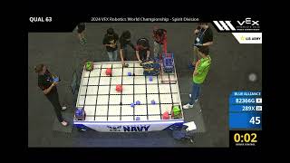 2024 Vex Robotics World Championship Spirit Division 289X Teamwork 164Pts