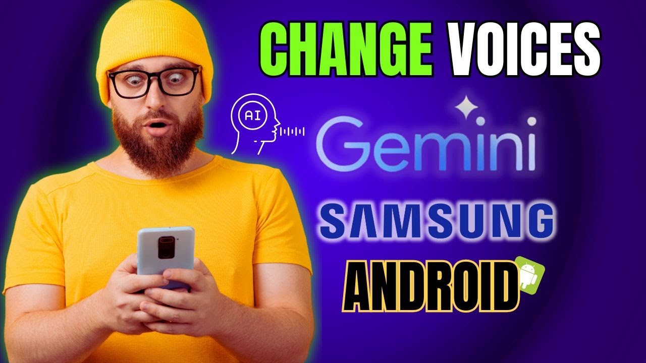 How to Change Gemini Voice in Gemini 2.0 on Android - YouTube